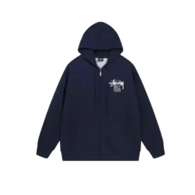Stussy Zipper Hoodie, hoodies for ¥169 on LitBuy