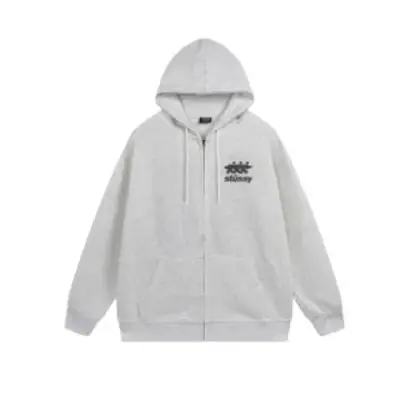Stussy Zipper Hoodie, hoodies for ¥169 on LitBuy