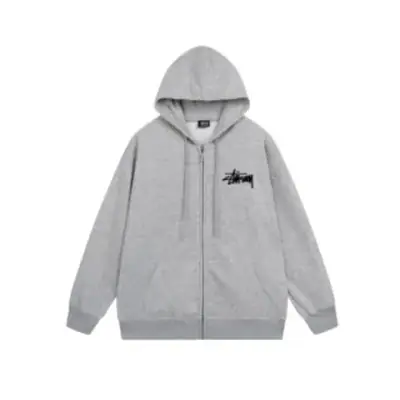 Stussy Zipper Hoodie, hoodies for ¥169 on LitBuy